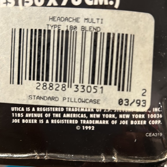 1992 Hilarious Pillowcase by Joe Boxer - Picture 5 of 11